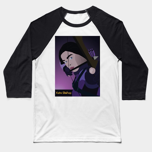 KATE BISHOP Baseball T-Shirt by INS57